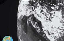 The Earth as viewed from Chandrayaan-1