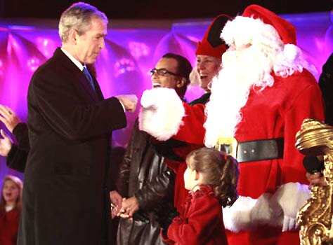 Bush gears up for Christmas