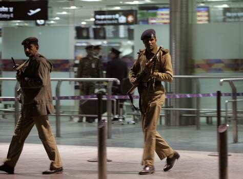 Paramilitary soldiers